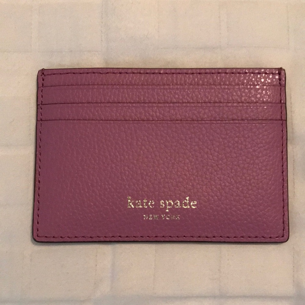 NWOT KATE SPADE card case